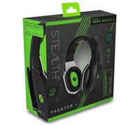 STEALTH Phantom X Premium Stereo Gaming Headset - Black and Green