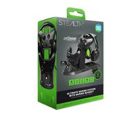STEALTH Ultimate Gaming Station for XBOX Series X/S, with Matching Headset and Controller Stand, 2m braided USB-C Charging Cable and Rechargeable Battery Pack