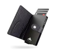 Stealth Wallet - Smart Carbon Slim RFID Metal Wallet with Money Clip