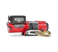 Stealth Winches Stealth 3500Lb 12V Synthetic Rope Electric Winch