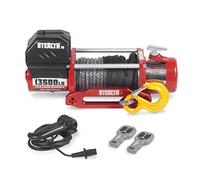 Stealth Winches V2 13500lb Wireless Recovery Budget Electric Winch High-Power Motor, Full Steel Gearing, Heavy Duty Sealed Solenoid, 2 Wireless Remotes, User-Friendly (12 Volt - Synthetic Rope)