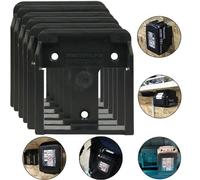 StealthMounts 6X Makita 18V Battery Mount Shelf Wall Belt Makpac Black Bl1850 Bl1840 Bl1830