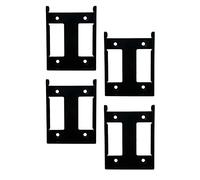 StealthMounts Battery Holders for Ryobi 40v | Cordless Battery Mounts for Ryobi 40v Power Tools | 6 Pack | Black Battery Organisers for Ryobi