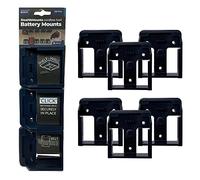 StealthMounts Battery Mounts for Bosch Professional 18v (Blue) - 6 pack