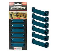 StealthMounts Bench Belt Plus - Universal Tool Holder | Bench Belt + Set | Perfect Tool Hanger Storage Dock for Power Tools, Tape Measures and Belt Clips (Blue)