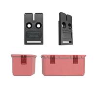 StealthMounts Bin Buddy Mount | 8 Pack Black Bin Mounts for Storage Bins | Packout, Ridgid AEG & Keter Bin Compatiable | Made in The UK