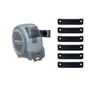 StealthMounts Black Bench Belt Plus - Universal Tool Holder | Bench Belt + Set | Perfect Tool Hanger for Power Tools, Tape Measures and Belt Clips (6 Pack)