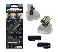 StealthMounts Makita 45° & 90° Black Magnetic Bit Holder | Drill Bit Organiser | Perfect Bit Holder for Makita Drills and Impacts (2 Pack)