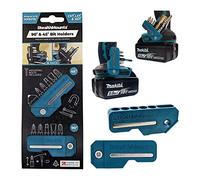 StealthMounts Makita 45° & 90° Blue Magnetic Bit Holder | Drill Bit Organiser | Perfect Bit Holder for Makita Drills and Impacts (2 Pack) (BH-MK-4590-BLU)