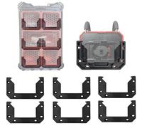 StealthMounts Packout Mounting Cleats | Compatible with Packout Boxes, Wall & Undershelf Mounting Brackets, Tool Storage, Garage & Van Organisation, Heavy Duty ABS