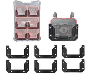 StealthMounts Packout Mounting Cleats | Compatible with Packout Boxes, Wall & Undershelf Mounting Brackets, Tool Storage, Garage & Van Organisation, Heavy Duty ABS