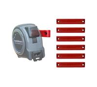 StealthMounts Red Bench Belt XL - Universal Tool Holder | Bench Belt Extra Large | Perfect Tool Hanger for Power Tools, Tape Measures and Belt Clips (6 Pack)