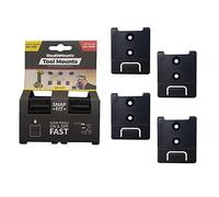 StealthMounts Tool Mounts Compatible with Stanley/Porter Cable 18/20v | Cordless Tool Holders/Tool Organisers | 4 Pack