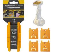 Stealth Mounts 4 Pack Tool Mounts for DeWalt 18-54V XR Tools