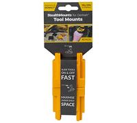 StealthMounts Tool Mounts for Dewalt 18v XR Tools (Yellow) - 4 Pack