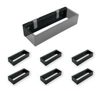 StealthMounts Wall Hive System Open Holder | 6 Pack | Mounts for Tools Storage | Made in The UK
