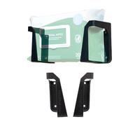 StealthMounts Wipe Holder - 1 Pack Wall Mount Wipe Dispensers & Storage Racks for Workshop, Garage & Cleaning Stations - Made in the UK