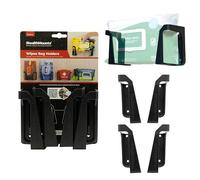 StealthMounts Wipe Holder - 2 Pack Wall Mount Wipe Dispensers & Storage Racks for Workshop, Garage & Cleaning Stations - Made in The UK