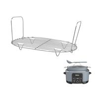 Steam and Roast Rack, Replacement Custom Fit Chrome Coated Accessories for Ninja Possible Cooker, Compatible with MC1000, MC1001, MC1010 Series Ninja Slow Cooker (1 Pack)