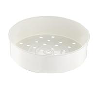 Steam Basket, 2L Practical Universal Draining Holes Universal Steam Grid Multifunction Lightweight Compact Plastic Steam Basket for Electric Cooker Pressure Cooker