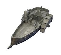 Steam Boat Ship Fleet | 20-28mm 1/76-1/56 Scale Miniature | RPG Tabletop Figure Diorama Landscape Modelling Wargaming Fantasy Wargames Model Scenery Terrain Scatter Roleplaying 3D Printed Paintable