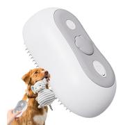 Steam Brush - Cute Cat Brush with Pet Spray Comb | 3 in 1 Cat Steam Brush, Cat Brush with Steamer, Anti-Static Hair Removal Brush
