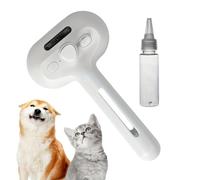 Steam Brush for Cats | Self Cleaning Cat Hair Steam Brush with Ergonomic Handle,Gentle Steamer Large Capacity Tank Tool Misting Comb Massage Professional for Bath Shower Dog Home