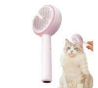 Steam Brush for Dogs, Pet Spray, Hair Removal Comb, Self-Packed Anti-Static Cat Brush with Steam, Electric Care Supplies for Indoor Outdoor Use in Home Shops Travel