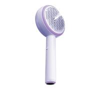 Steam Brush for Dogs | Rechargeable Self-Cleaning Cat Brush for Shedding | Electric Grooming Tool for Long Short Hair Puppy Kitten Animals