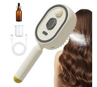 Steam Brush for Hair Anti-Static Rechargeable Red Light Air Cushion Combe