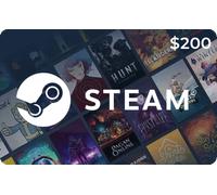 Steam Card $200 | Steam Gift Card | Steam Card UK
