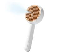 Steam Cat Brush | Self Cleaning Comb to Remove Loose - Multifunctional Non Slip Pet Grooming Tool and Cleaning During Bathing for Puppies and Kittens