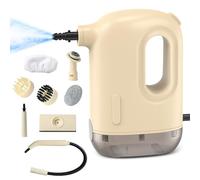 Steam Cleaner, 1200W Multipurpose Steamer, Steam Cleaning Home, Handheld Vaporizer with 8 Accessories, 300 ml Reservoir, for Stain Removal, Carpets, Sofa