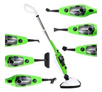 Steam Cleaner 2 in 1 Mop & Handheld Function,Steam Mop Carpet Floor Cleaning Machines 1300W Powerful 350ml Water Tank Non-Chemical Multifunctional Including 11 Accessories