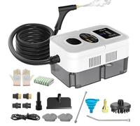 Steam Cleaner, 2500W High Pressure Steam Cleaner for Home, 10s Fast Heat-Up, Chemical-Free Steamer for Cleaning with 6 Steam Levels, 41oz Tank, Handheld Steam Cleaner for Car, Grease, Grout, Tile