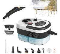 Steam Cleaner 2500W, Steam Cleaner Handheld 6 Speeds, 1.2L Portable Multi Steamer Cleaning Machine High Pressure steam Cleaner for Sofa/Home/Kitchen/Furniture/Floor, 10-15s Heat Up car steam cleaner