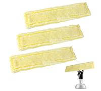 Steam Cleaner Accessories for Karcher 3 Packs Window Vac Vacuum Cleaner Replacement Microfibre Swipping Cleaning Cloths Steam Floor Mop Pads Spares compatible with Karcher WV2 WV5