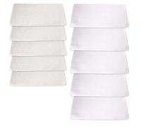 Steam Cleaner Cloths ，Compatible for Vileda ，Steam XXL, Steam Plus XXL ，Steam Cleaner, Microfibre Covers(10pcs)