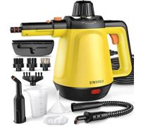 Steam Cleaner, Deep Cleaning Steam Cleaner for Home, 10 Tools 1200W Handheld Steam Cleaner Natural Steamer for Cleaning Bathrooms, Kitchen, Windows, Shower, Mortar