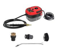 Steam Cleaner for Home Handheld High Pressure Steam Cleaner with Accessories for Dirt Grease Grout Tile Floor Car Red