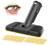 Steam Cleaner for Kärcher Hand Nozzle Flexible, Accessory for Steam Cleaner for Kärcher SC1 SC2 SC3 SC4 SC5, for Bathtubs, Sinks, Curved Surfaces, with 2 Microfibre Cloth Replacement Parts