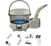 Steam Cleaner Handheld, 2500W Powerful Steam Cleaner with 6 Brush Heads,220V Multiuse Steamer for Deep Cleaning Upholstery, Car, Kitchen, Bathroom, Tile & Grout