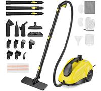 Steam Cleaner,Handheld Steam Cleaner 2000W 2L Tank Hand held Steamer for Cleaning with 2.5m Power Cord 23 Accessories for Floor,Window,Carpet,Sofa,Bathroom,Car
