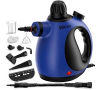 Steam cleaner, multi-purpose steam cleaner hand device with 10 accessories for removing steam cleaner for all dirt, upholstery furniture, sofa, tiles, floor, window, car, upholstery, bathroom