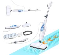 Steam Cleaner Steam Mop for Floor Cleaning, Electric Mop Floor Mop Wet Dry Dust Flat Cleaning Mop with 2 Washable Mop Pads,Floor Steamer Shark Steam Mop for Laminate Flooring,Hard Floor Cleaner