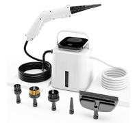 Steam Cleaners, 1500w 4bar Handheld Steam Cleaner With 1.55l Large Water Tank And 4-speed Digital Display Adjustable, High Temperature Steamer Cleaning Machine For Windows, Gas Stoves Etc.