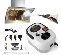 Steam Cleaners, 2500W High Pressure Steamer Cleaning, Car Steam Cleaner 1.2L, Portable Steam Cleaner, Handheld Steam Cleaners for the Home Multi Purpose for Floors Bathroom Kitchen Car Upholster