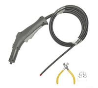 Steam Cleaning Hose with Steam Control Handle - Compatible with Karcher for SC1, SC2, SC3, SC4 and SC 2500 - for Steam Cleaners, Grey, Item No. 4.322-048.3(1 Set * Steam Pants)