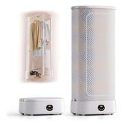Steam Closet Clothing Care System,Automatic Ironing Machine & Hanging Garment Steamer with Foldable Heated Dryer Rack, Smart One Key Fabric Care for Home Wrinkle-Free Clothes