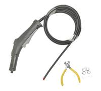 Steam Control Handle for Karcher SC1 SC2 SC3 SC4 Steam Cleaner Replacement Parts with Hose(1 Set*Steam Hose)